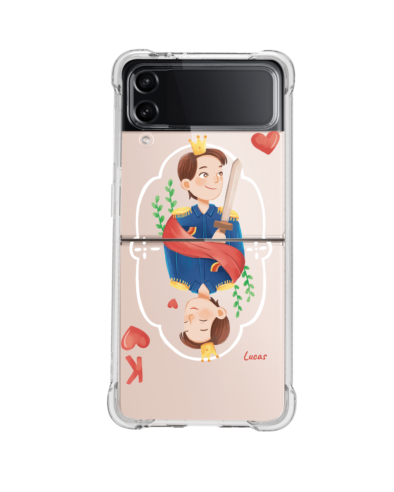 Android Flip / Fold Rearguard Hybrid - King (Couple Case)