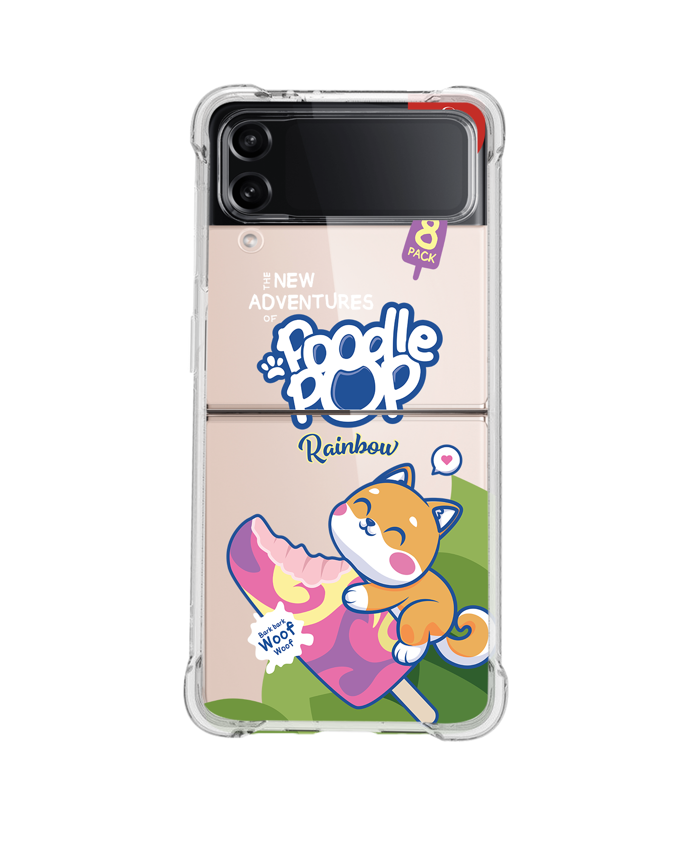 Android Flip / Fold Rearguard Hybrid - Poodle Pop