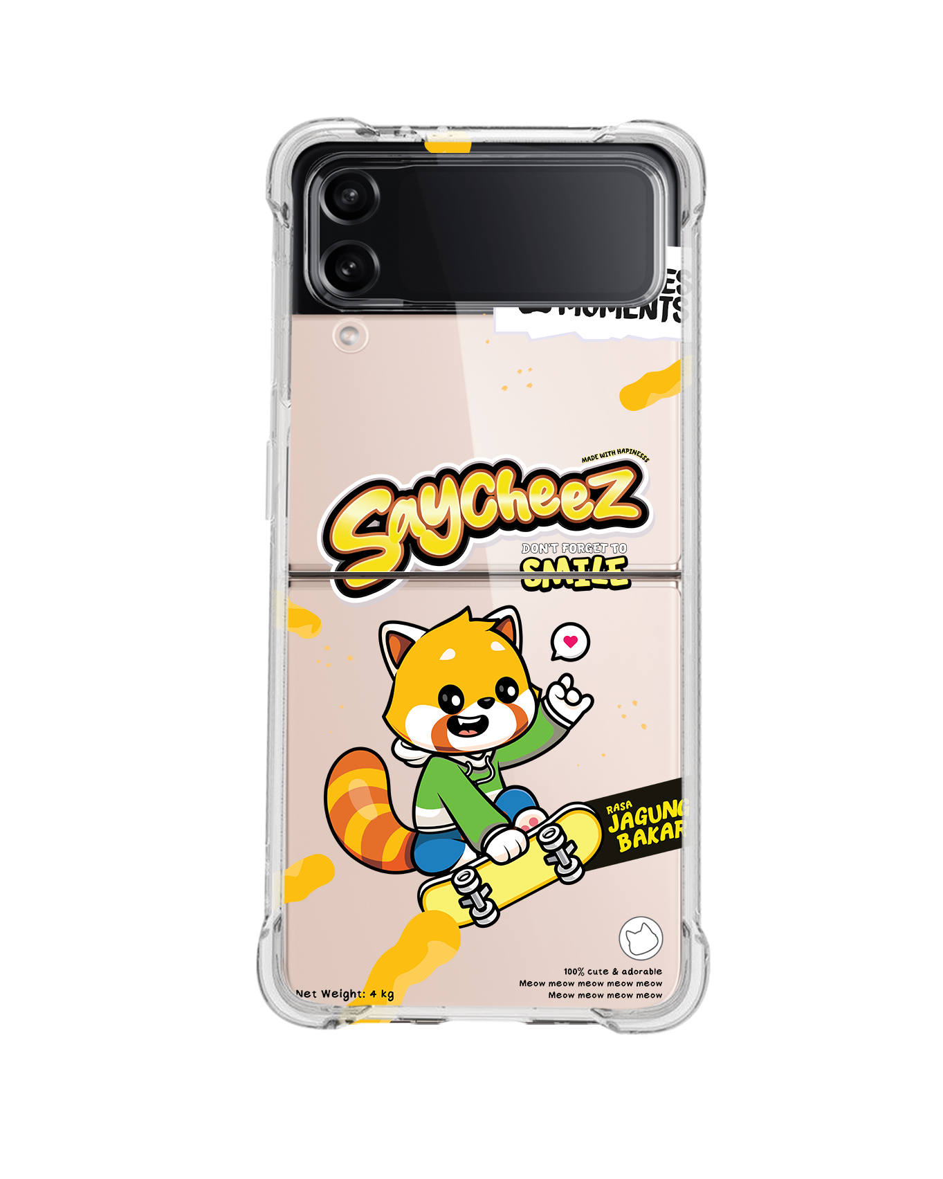 Android Flip / Fold Rearguard Hybrid - Say Cheez