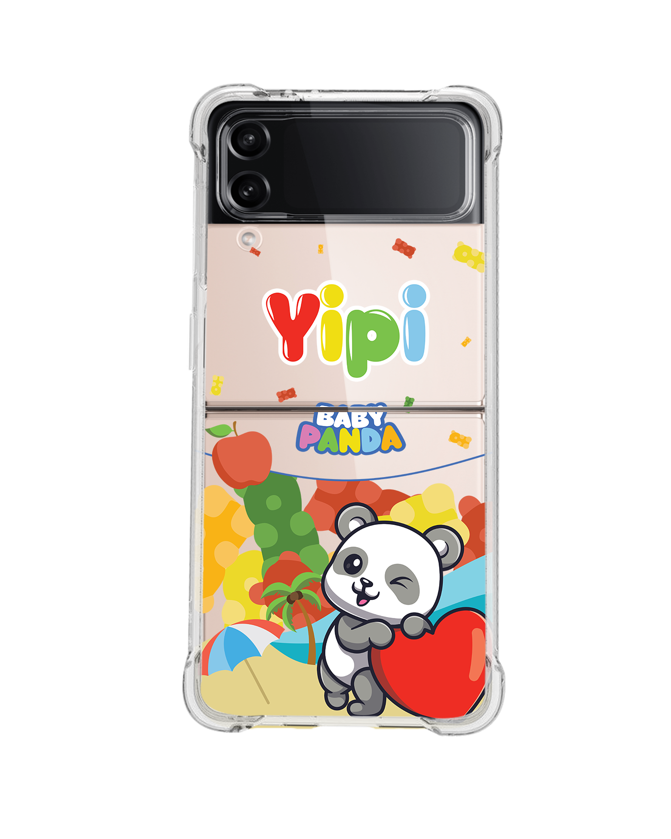 Android Flip / Fold Rearguard Hybrid - Yipi Baby Panda