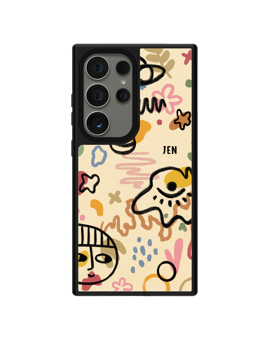 Android Leather Grip - Abstract 3.0
