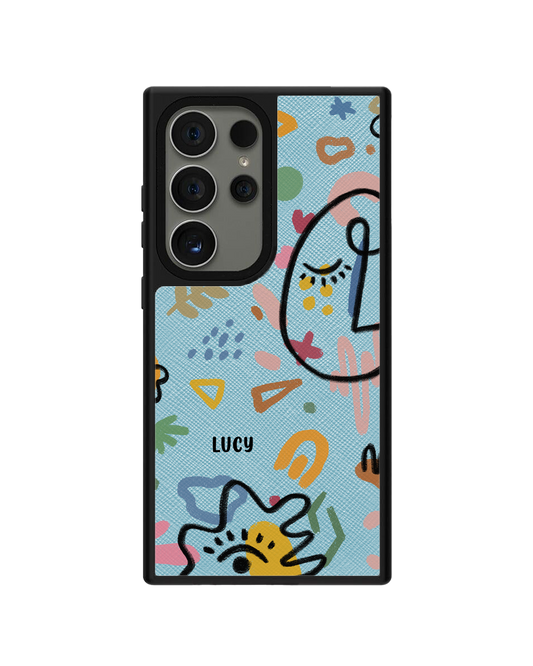 Android Leather Grip - Abstract 5.0