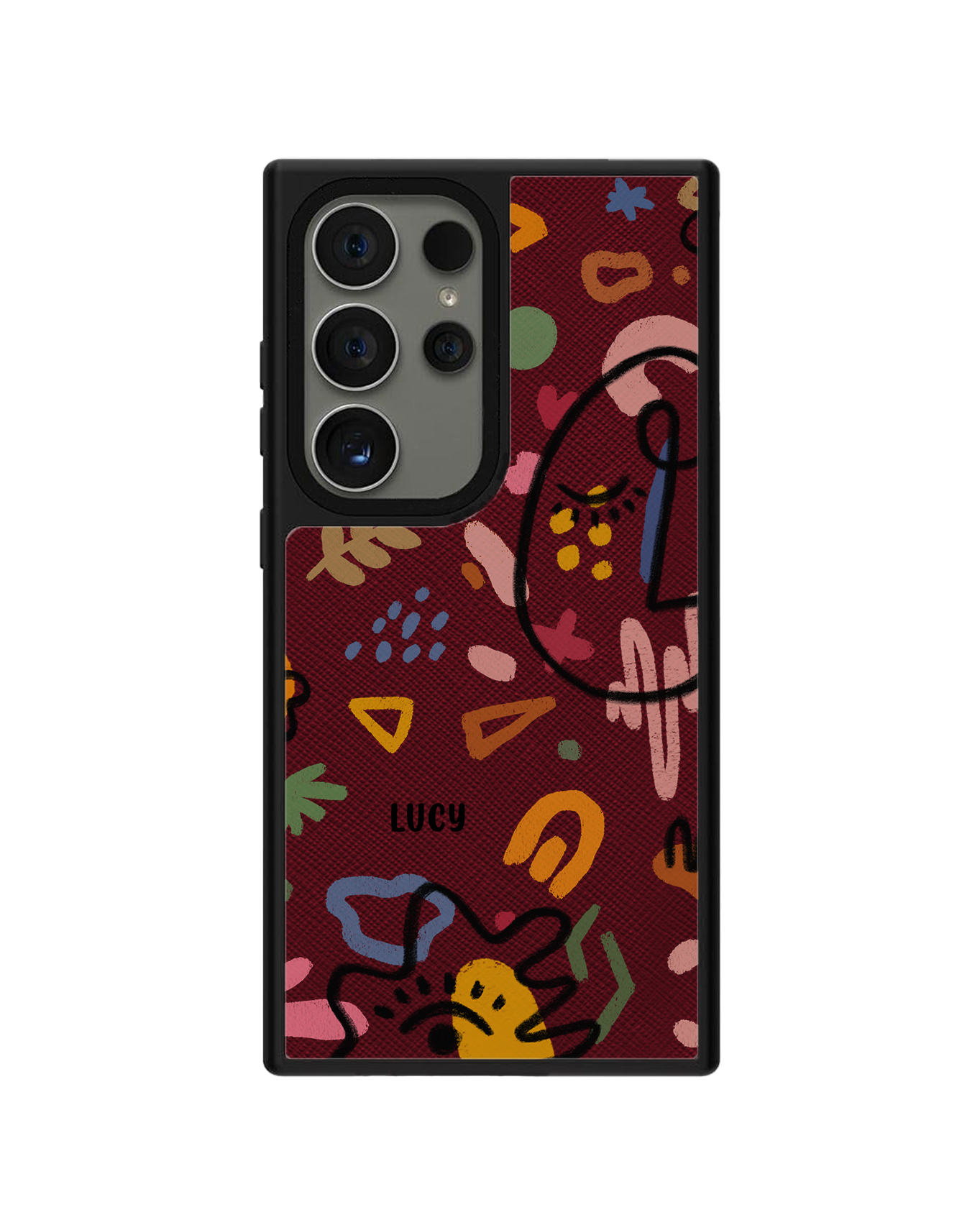 Android Leather Grip - แอ็บสแตร็กต์ 5.0