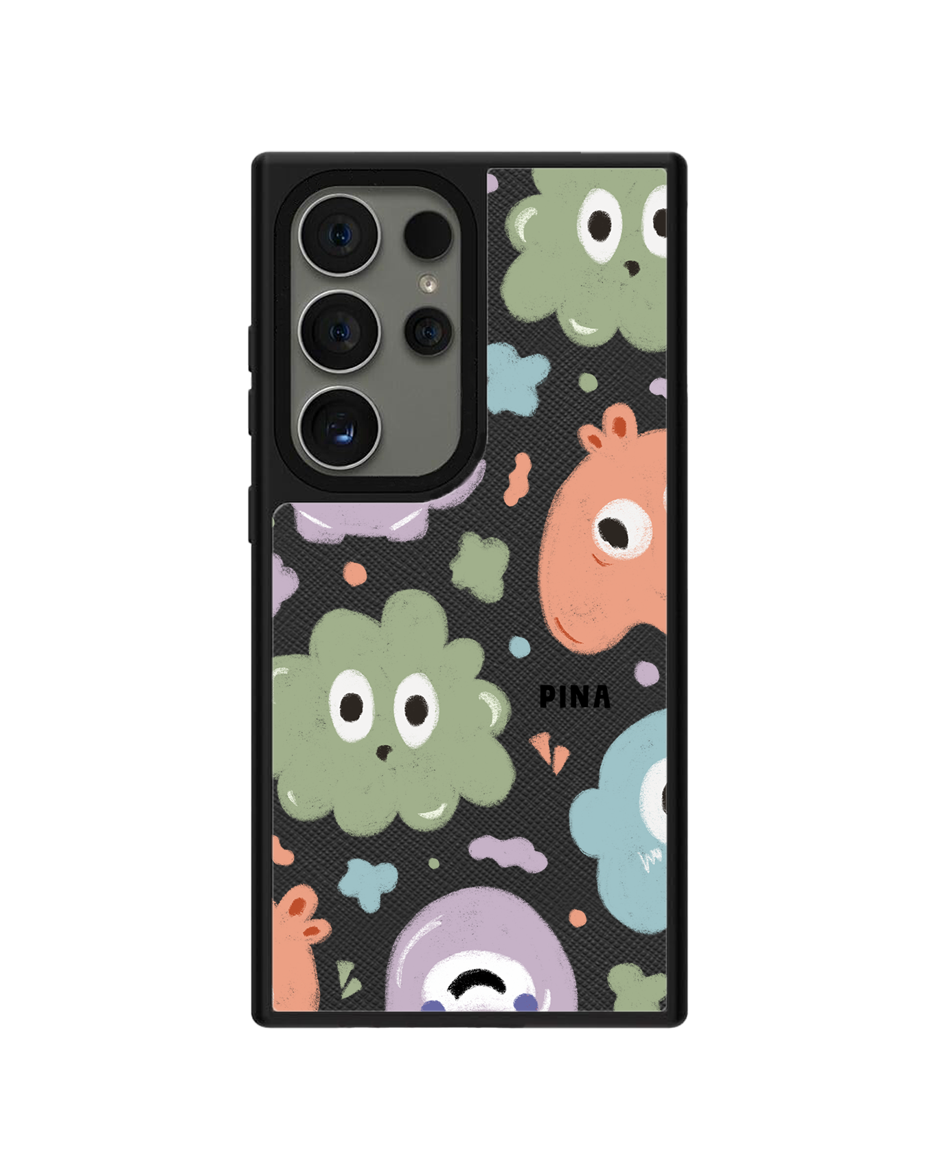 Android Leather Grip - มอนสเตอร์สุดน่ารัก 2.0