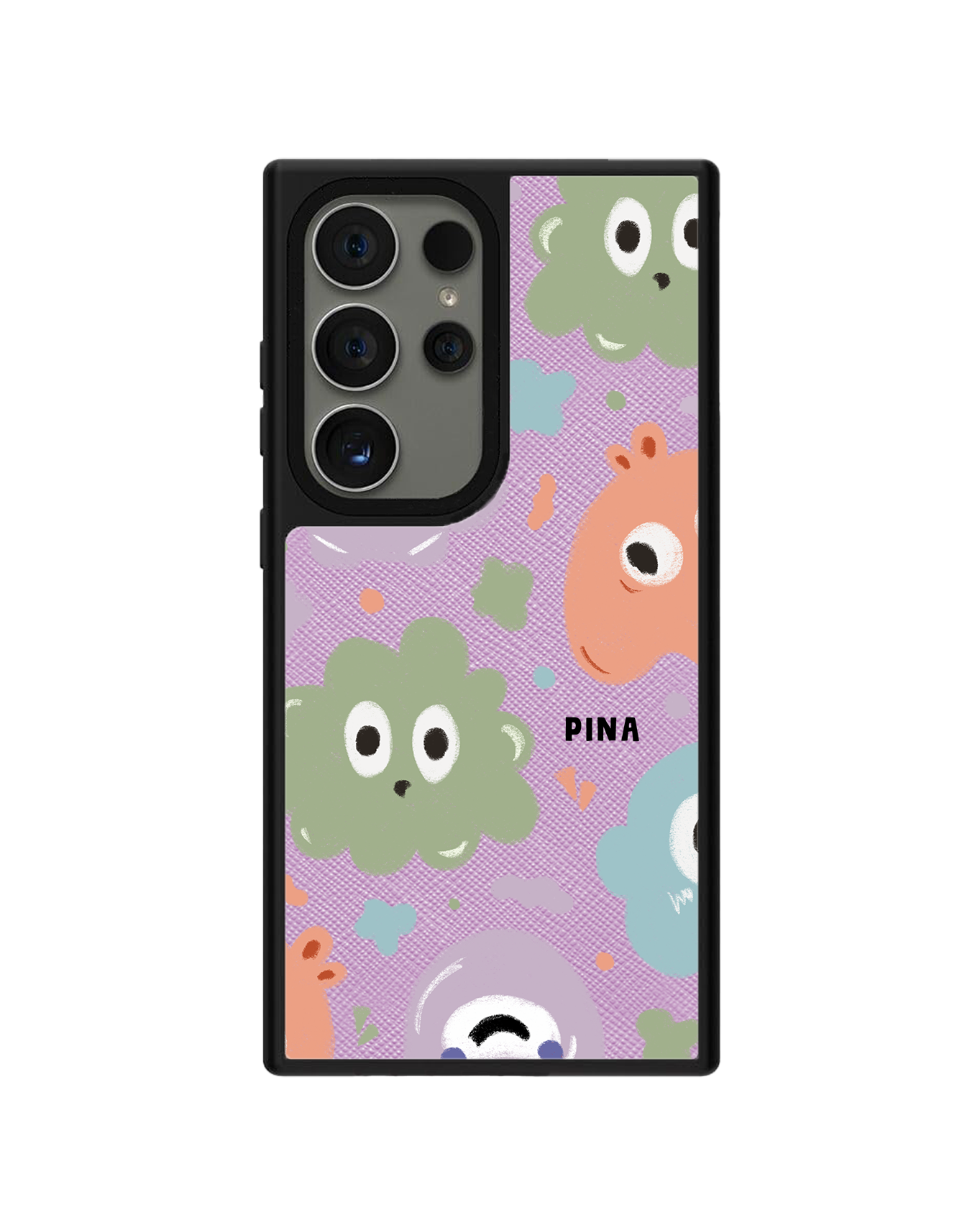 Android Leather Grip - มอนสเตอร์สุดน่ารัก 2.0