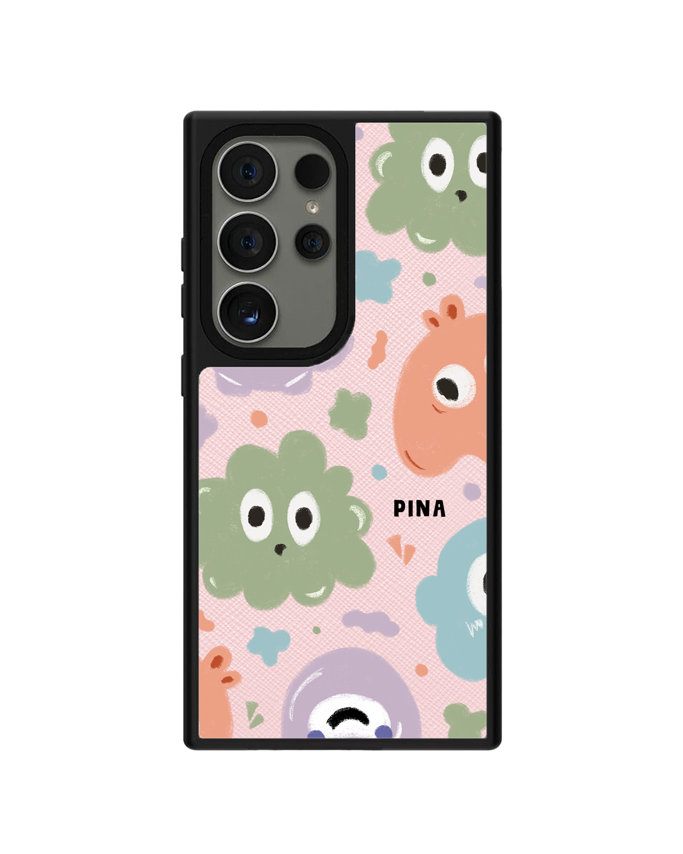 Android Leather Grip - มอนสเตอร์สุดน่ารัก 2.0