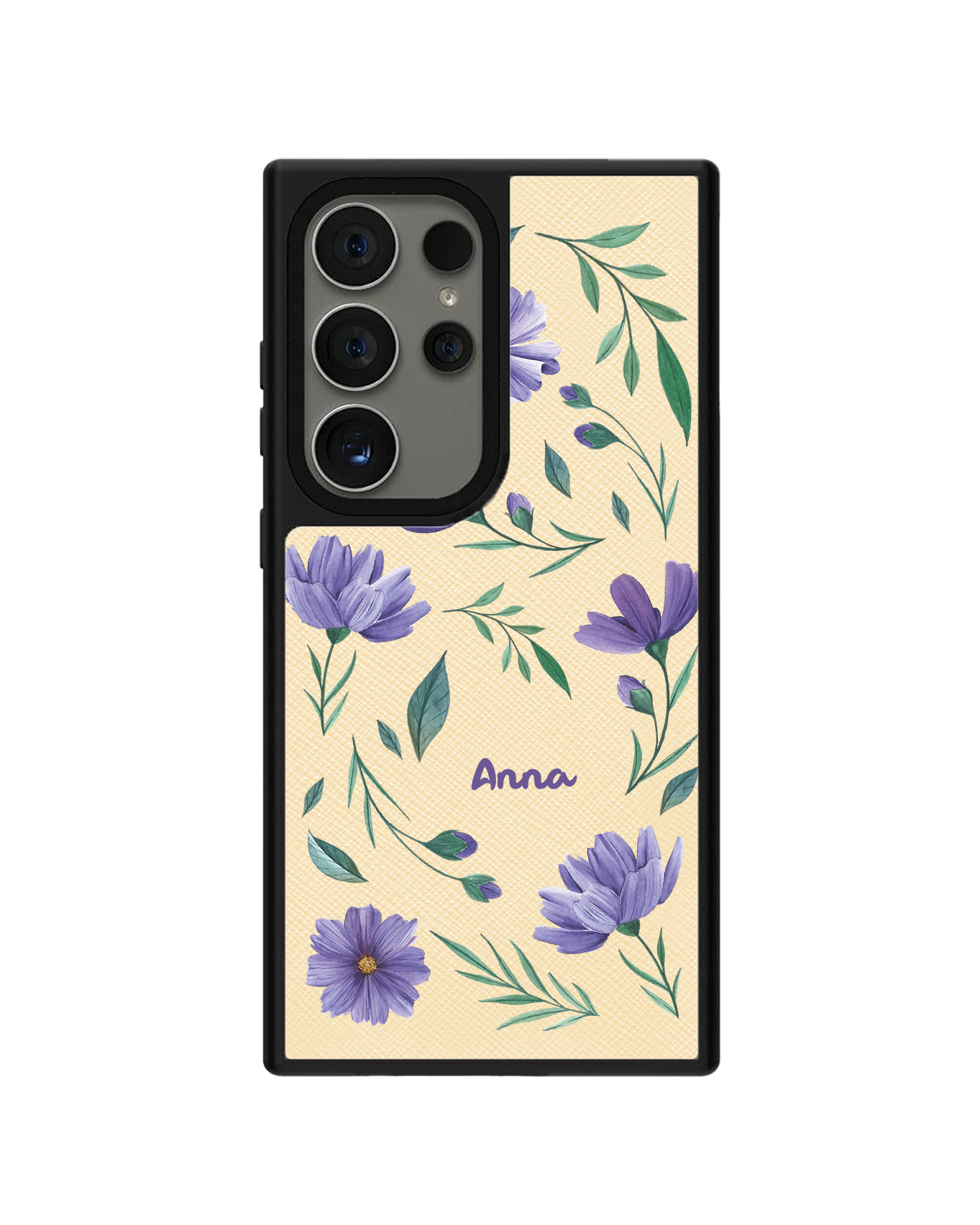 Android Leather Grip - สีม่วงเดือนกุมภาพันธ์