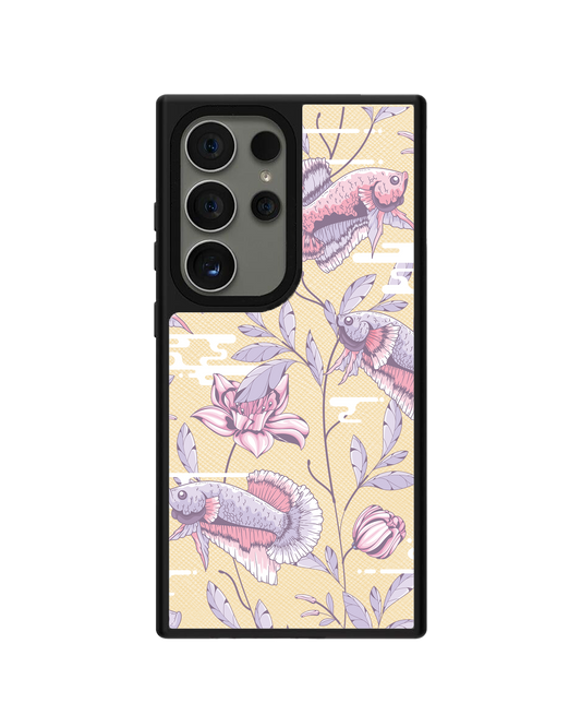 Android Leather Grip - Fish & Floral 1.0