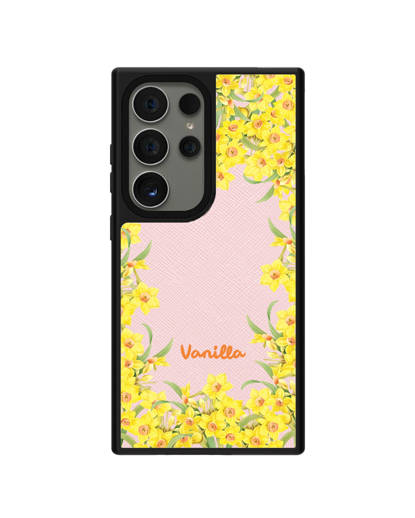 Android Leather Grip - ดอกแดฟโฟดิลเดือนมีนาคม