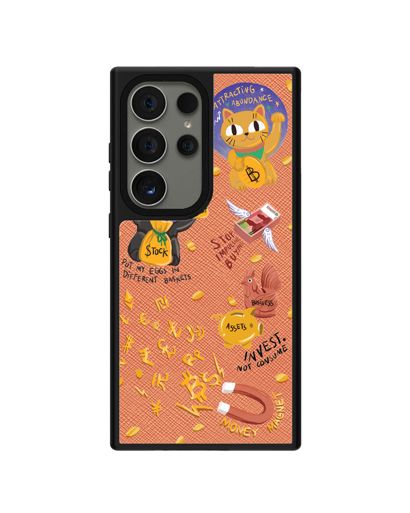 Android Leather Grip - I Am... Money Magnet!!!