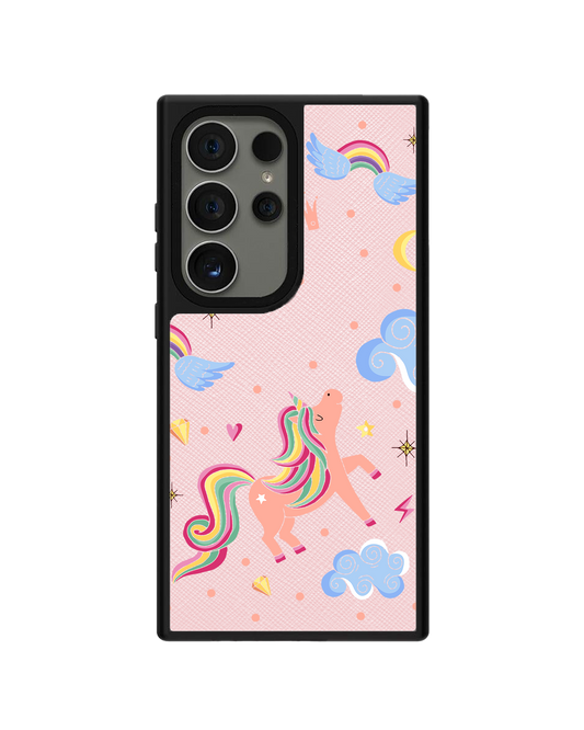 Android Leather Grip - Pegasus in Fairytale