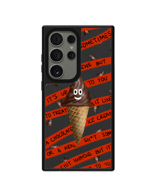 Android Leather Grip - Oh.. Sh*t Happens
