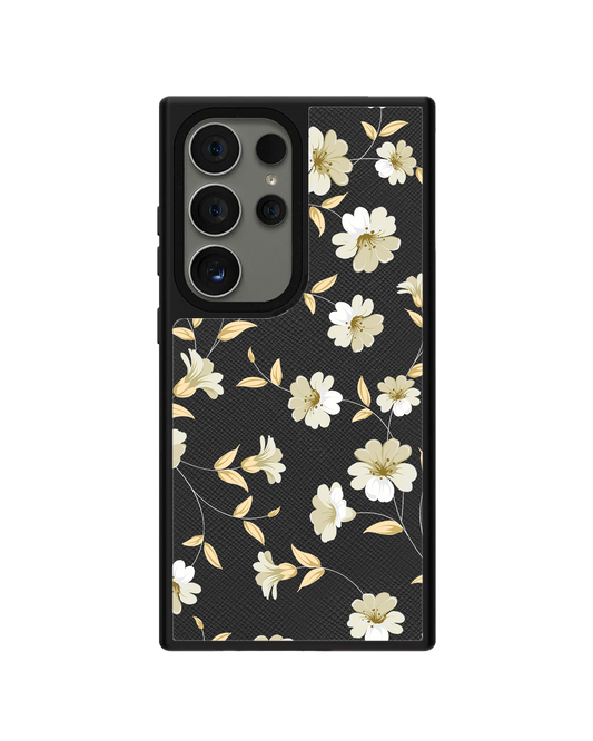 Android Leather Grip - White Magnolia
