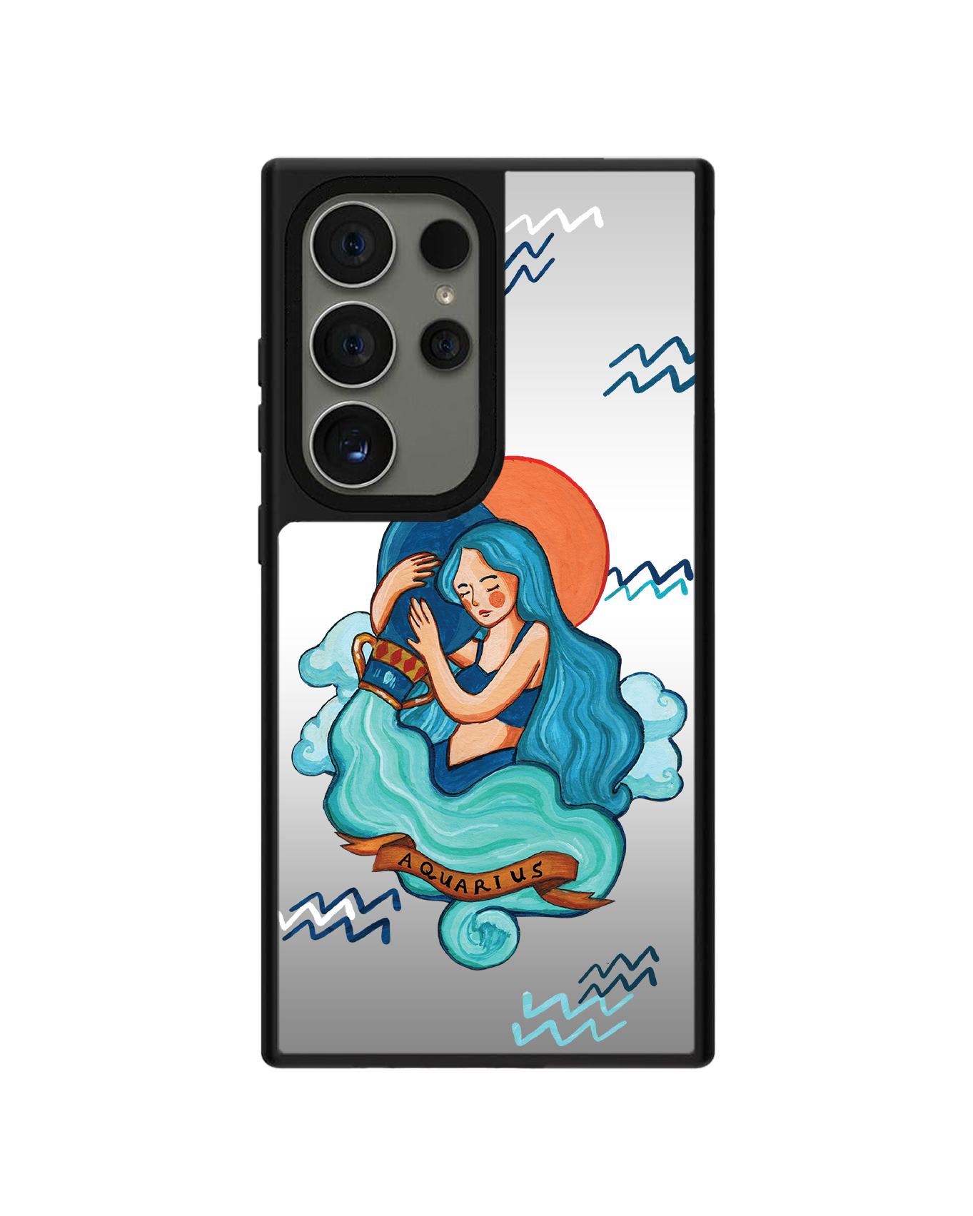 Android Mirror Grip - ราศีกุมภ์