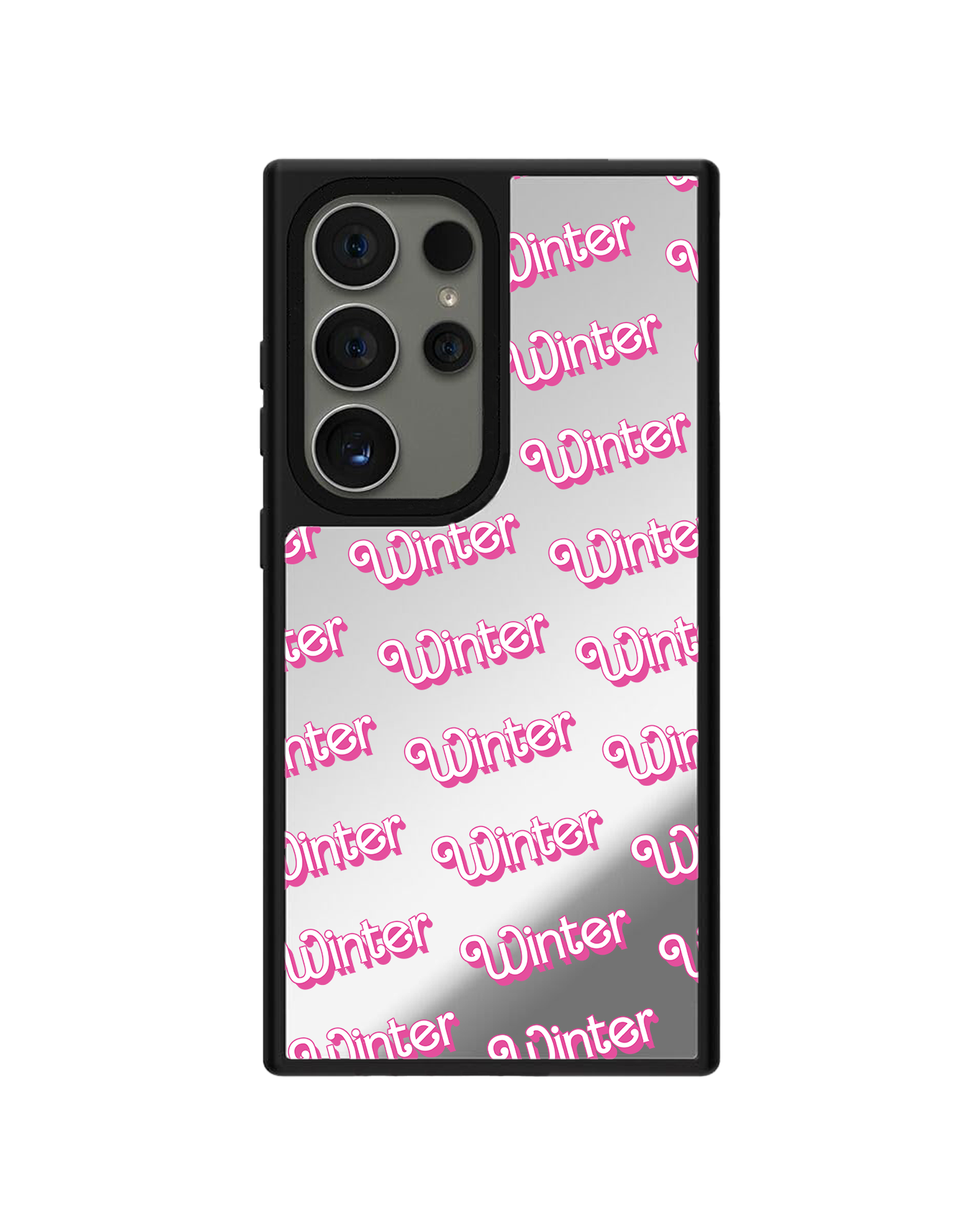 Android Mirror Grip - โมโนแกรมบาร์บี้