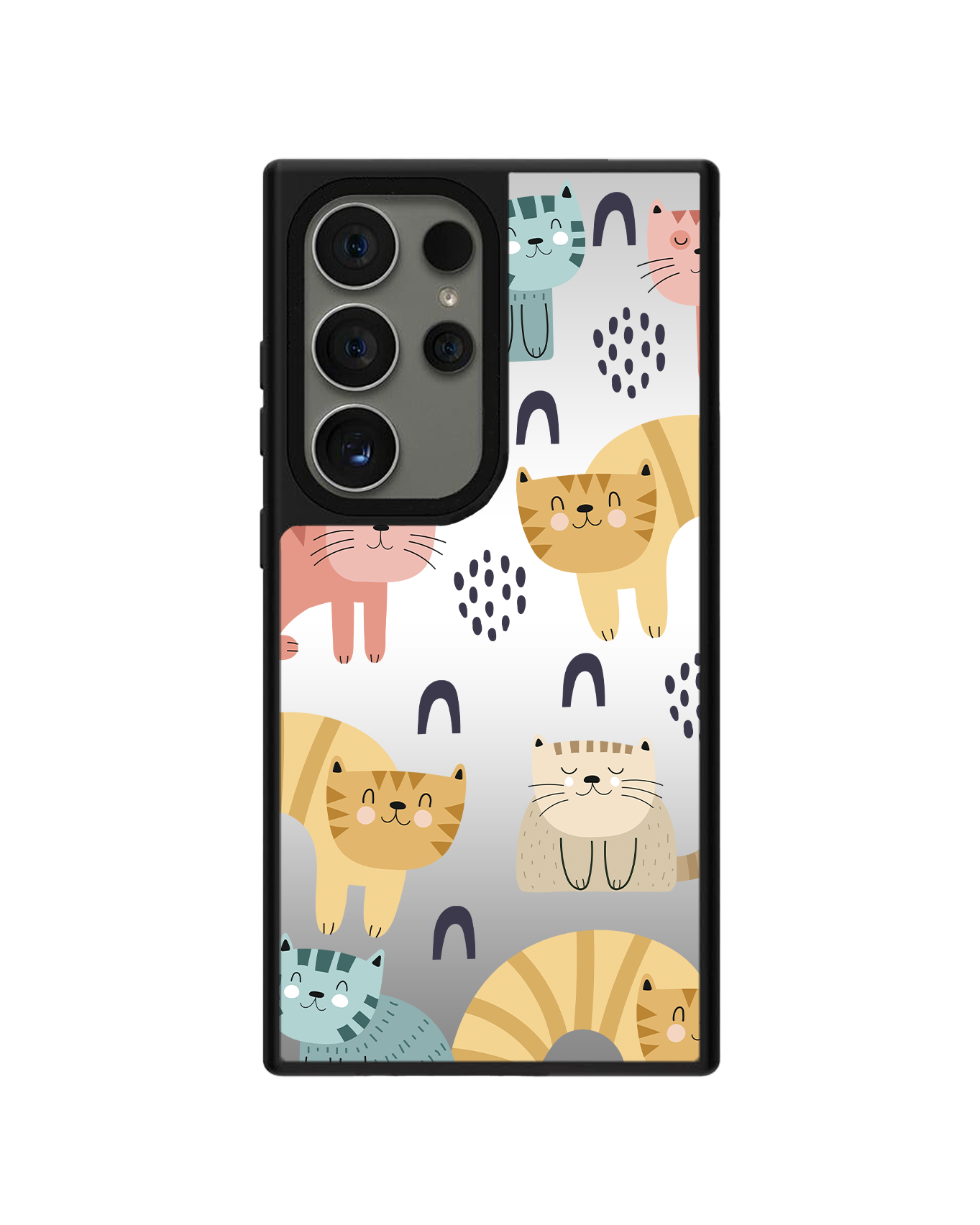 Android Mirror Grip - เรนโบว์ เหมียว 1.0