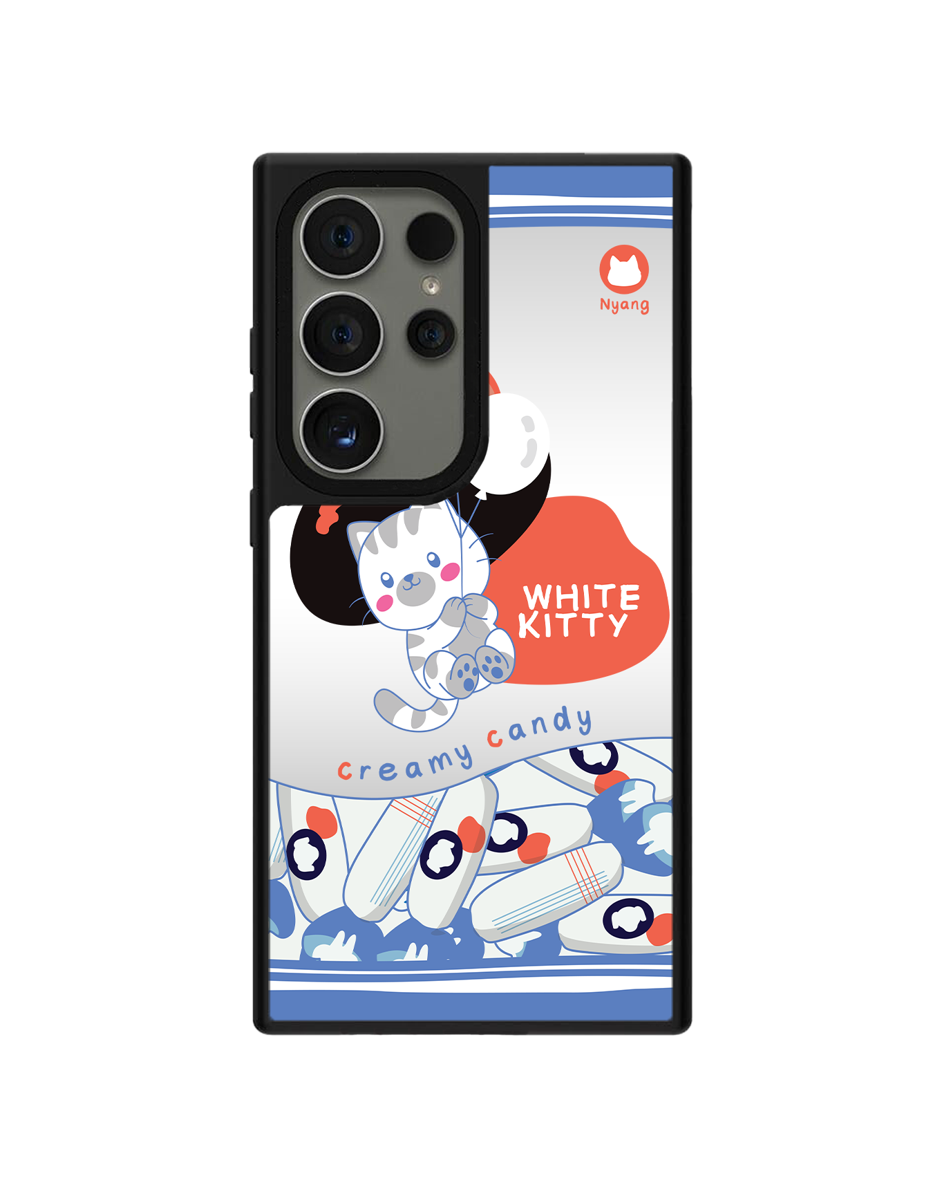 Android Mirror Grip - ไวท์คิตตี้