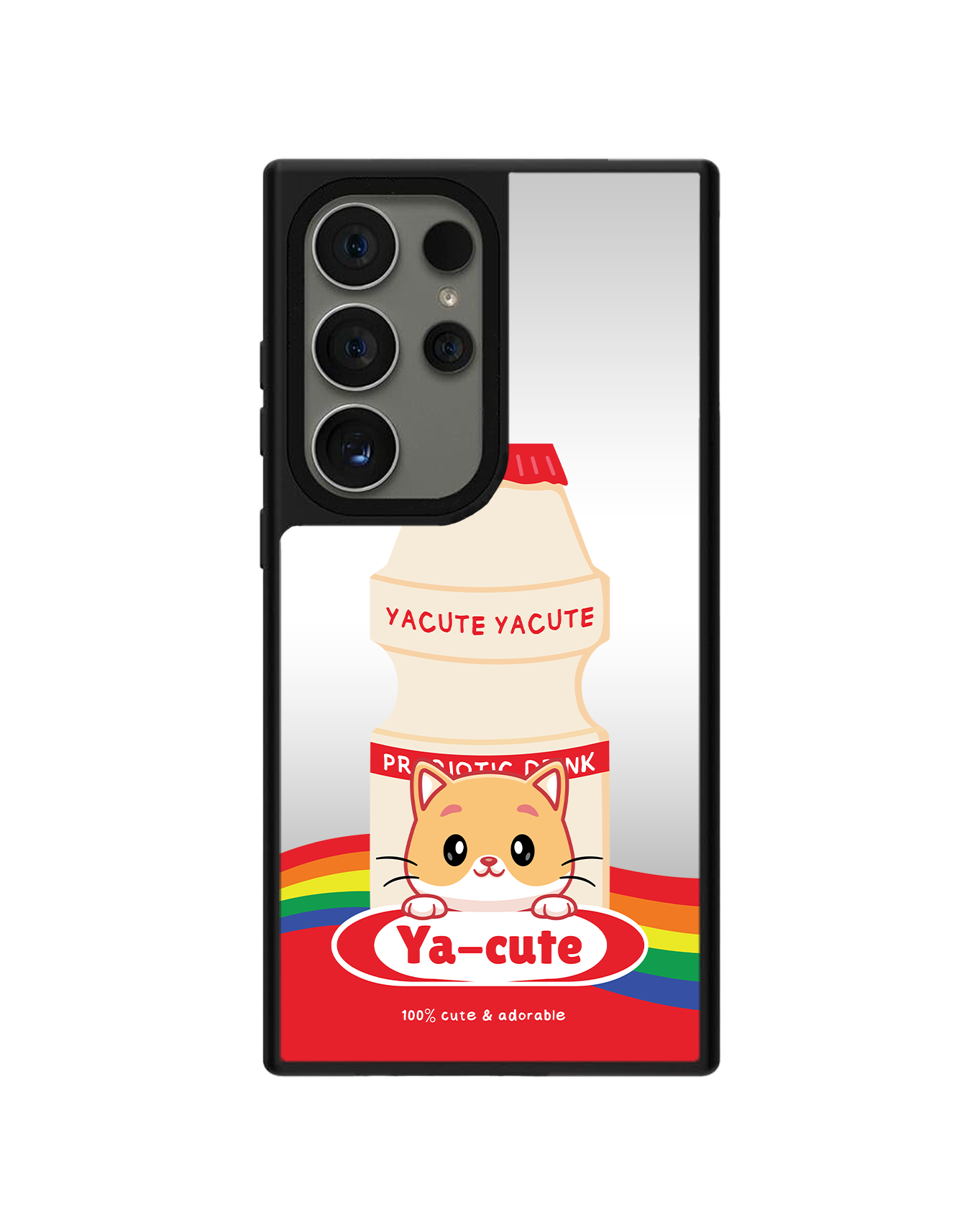 Android Mirror Grip - แมวน่ารัก