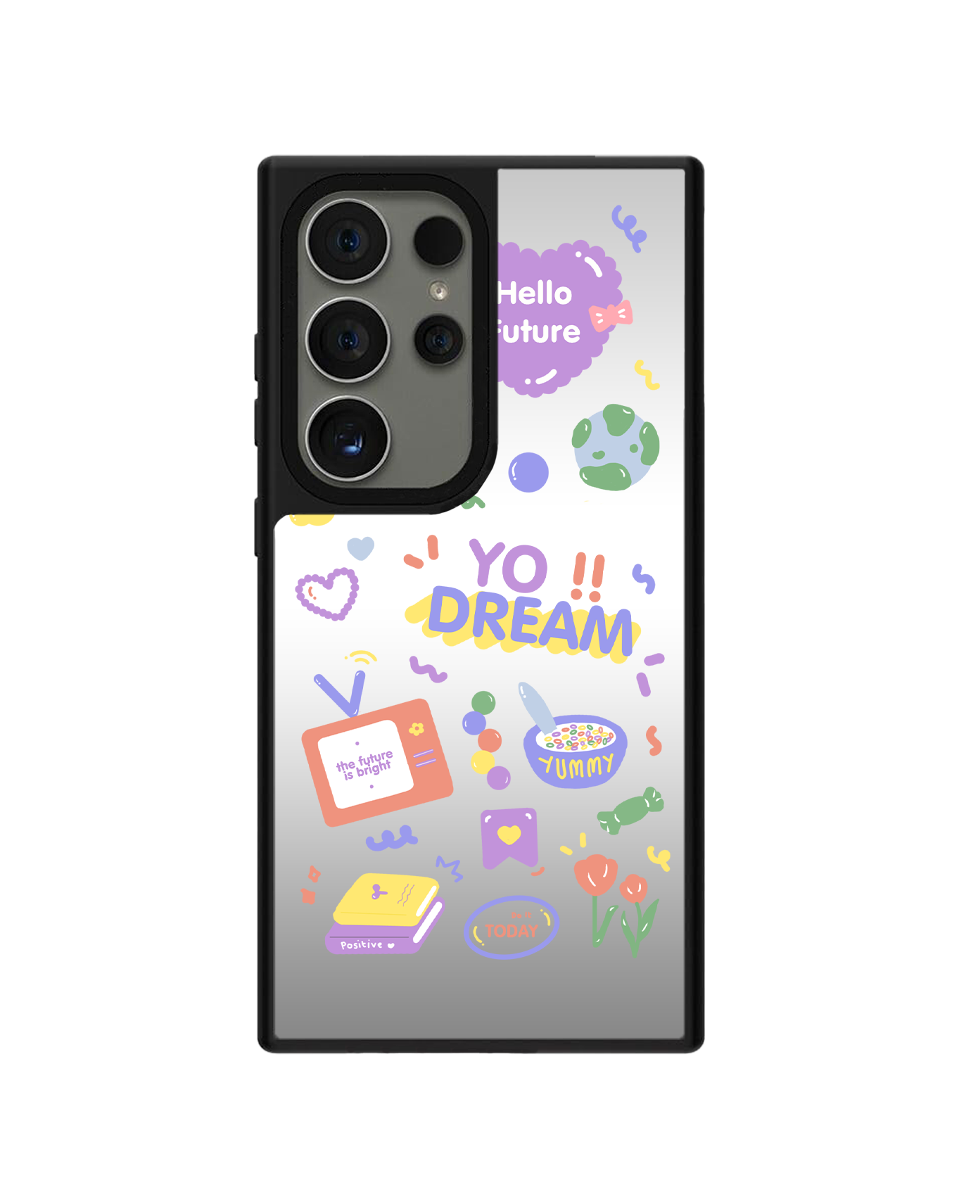 Android Mirror Grip - สวัสดีอนาคต