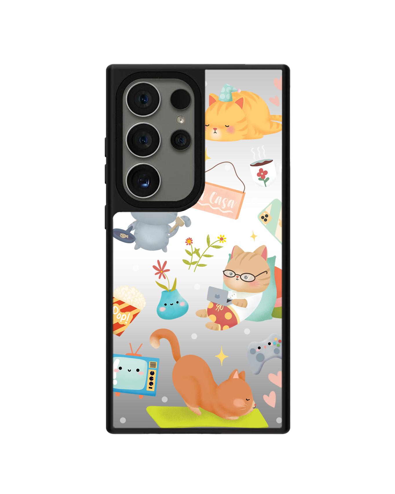 Android Mirror Grip - อยู่บ้าน