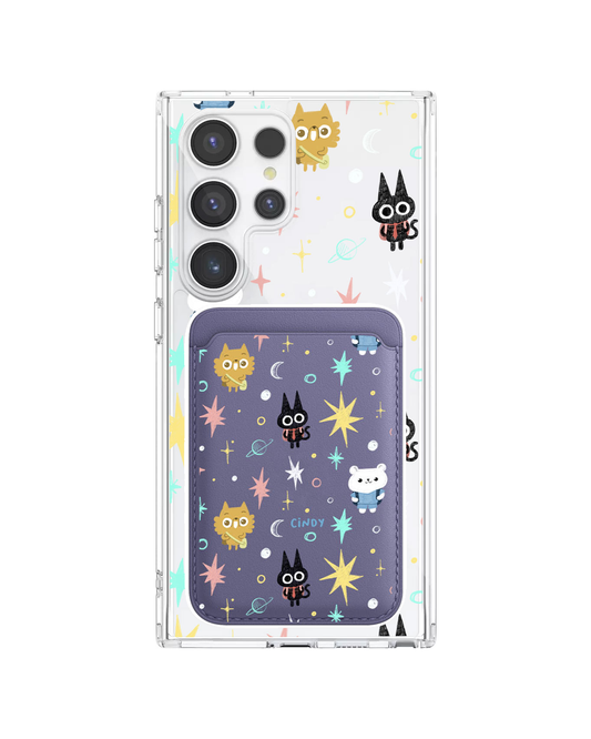 Android Magnetic Wallet Case - Backpack Traveller