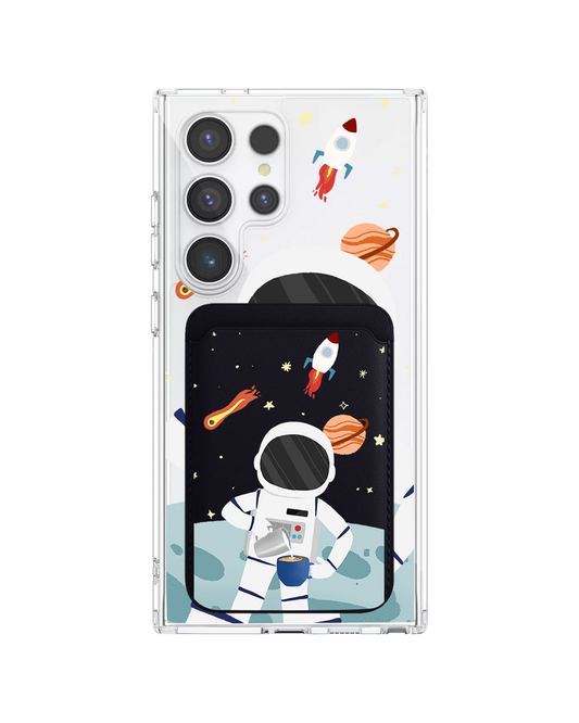 Android Magnetic Wallet Case - Baristronaut