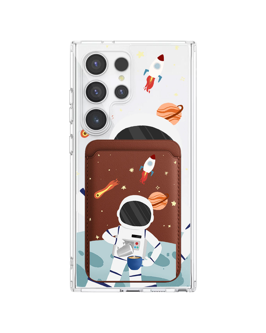 Android Magnetic Wallet Case - Baristronaut
