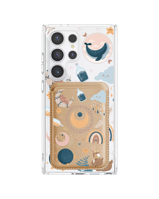 Android Magnetic Wallet Case - Boho