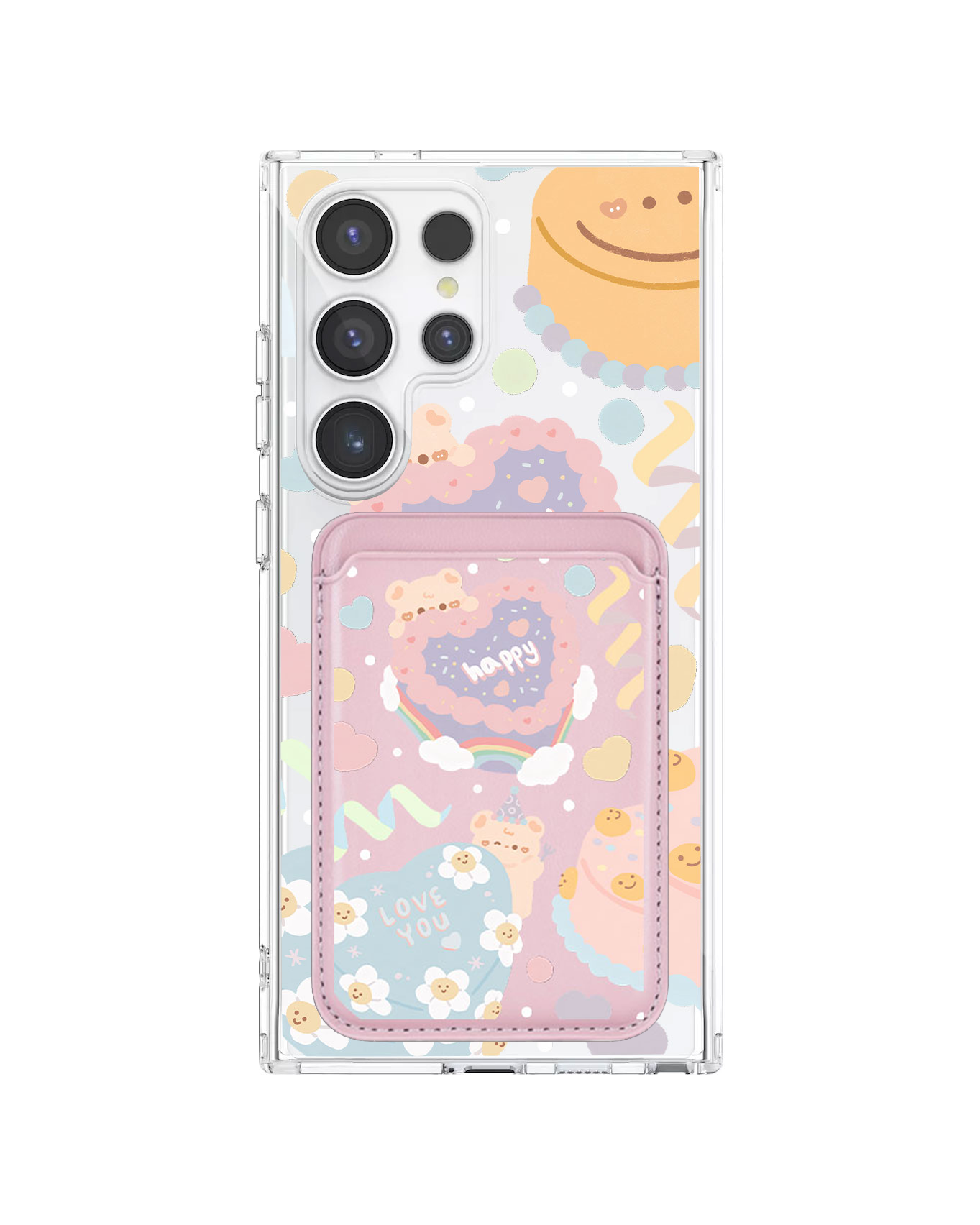 เคสกระเป๋าสตางค์แม่เหล็ก Android - Cake Party