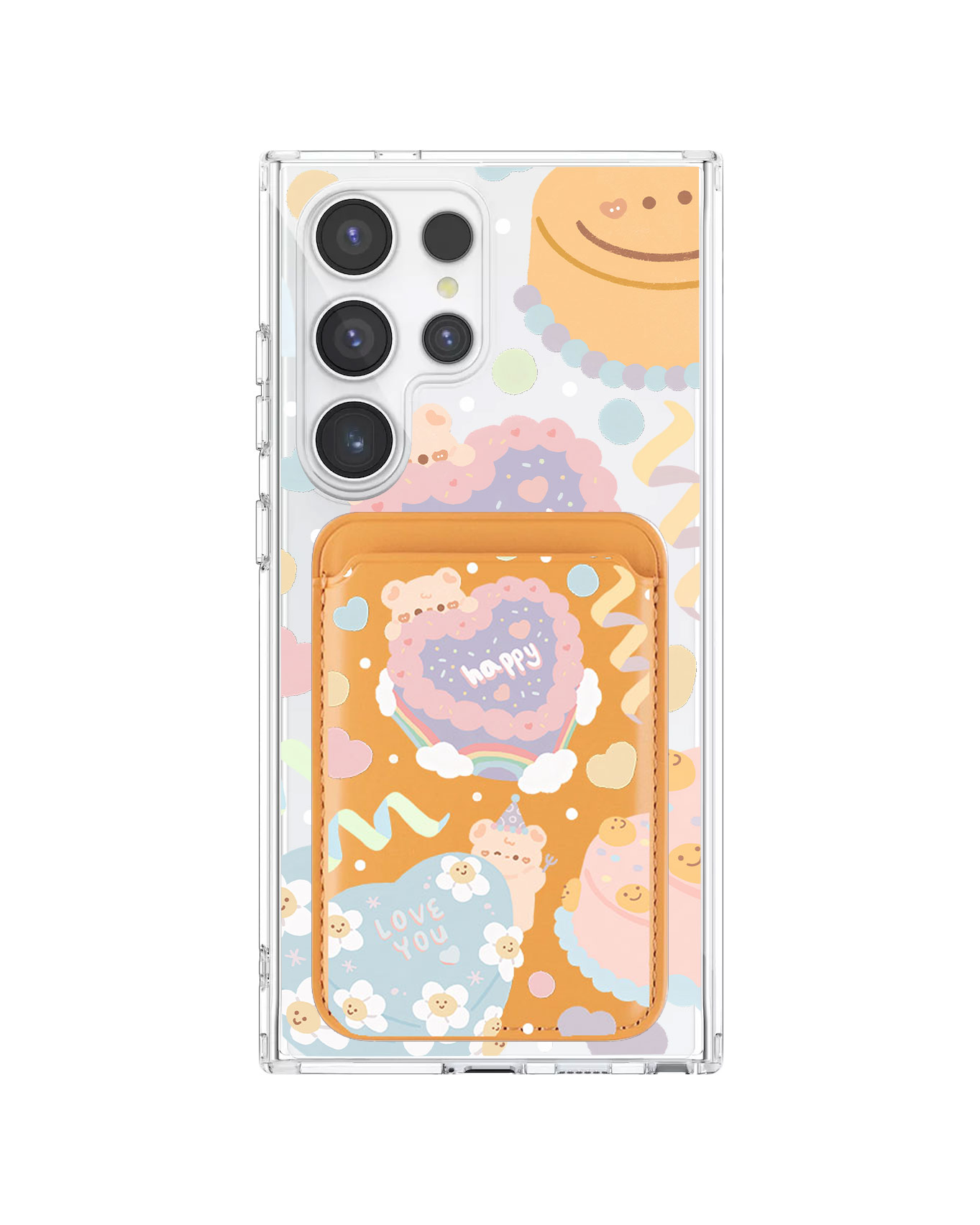เคสกระเป๋าสตางค์แม่เหล็ก Android - Cake Party