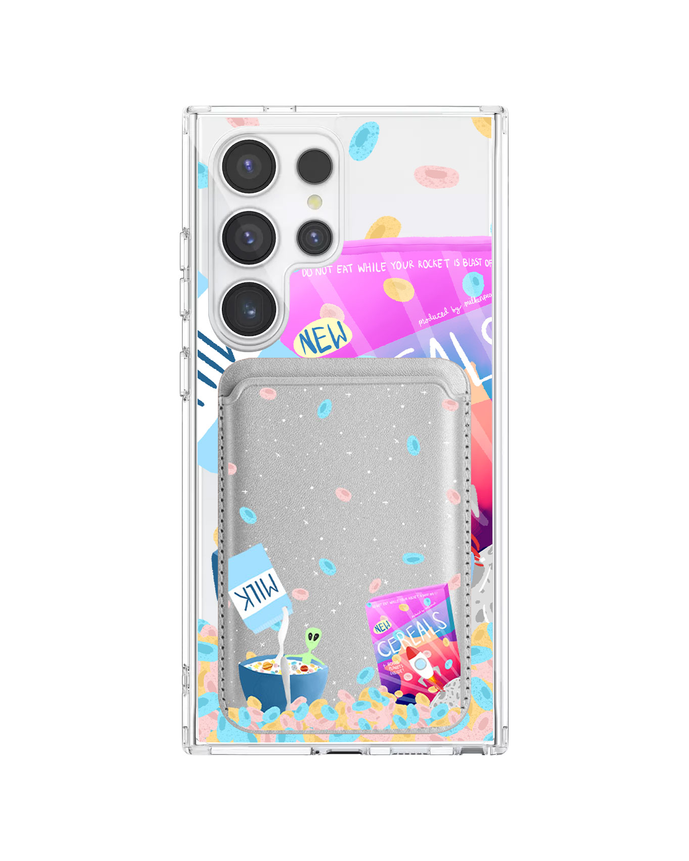 เคสกระเป๋าสตางค์แม่เหล็กสำหรับ Android - Cerealiens