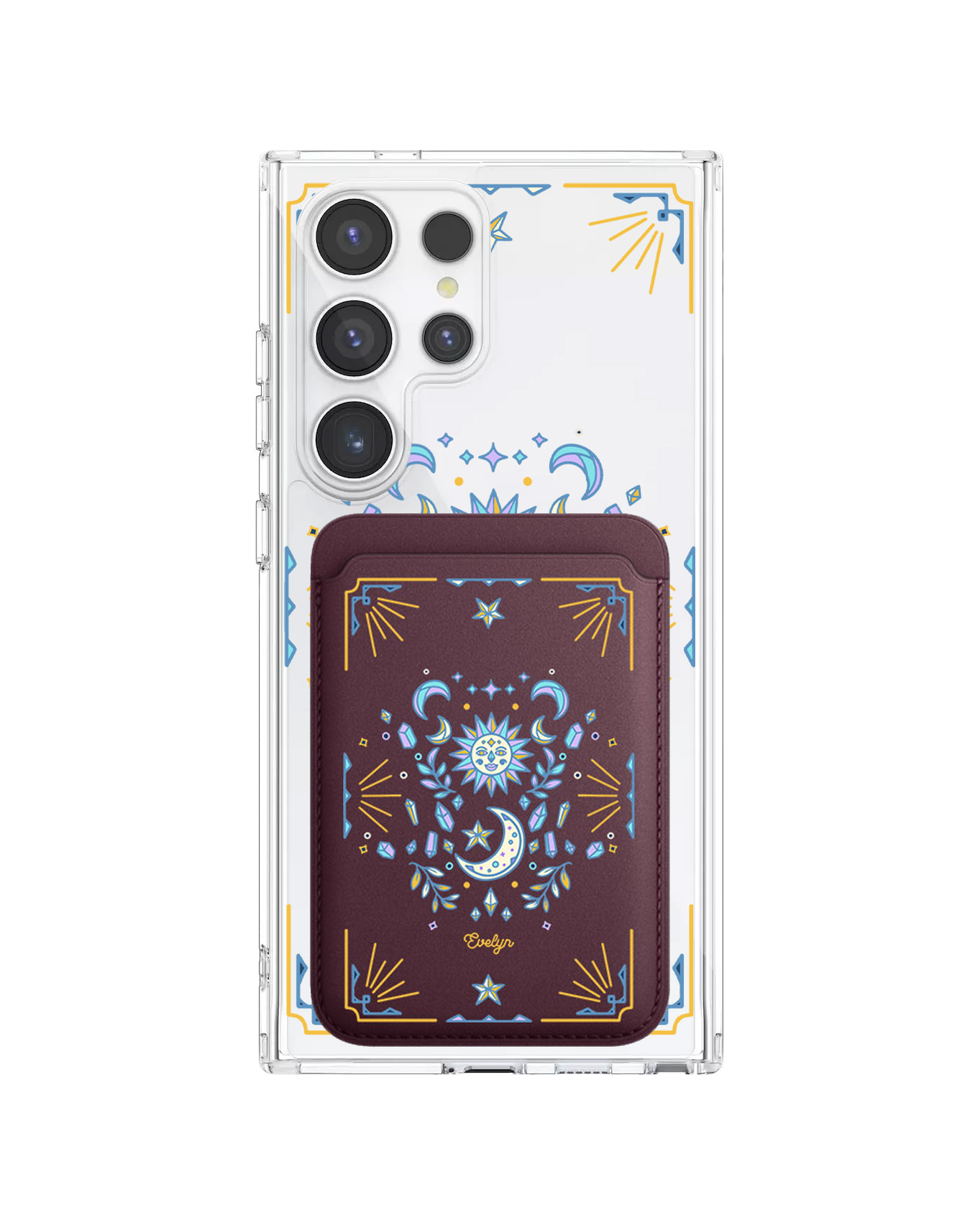เคสกระเป๋าสตางค์แม่เหล็กสำหรับ Android - Cosmic Dream