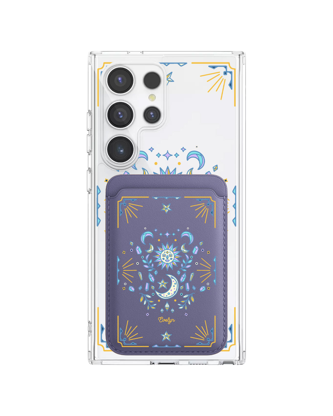 เคสกระเป๋าสตางค์แม่เหล็กสำหรับ Android - Cosmic Dream