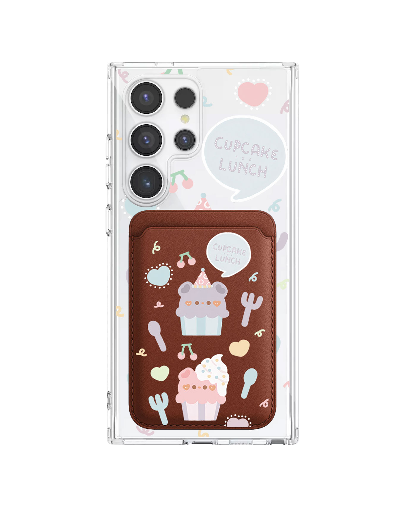 เคสกระเป๋าสตางค์แม่เหล็ก Android - คัพเค้ก