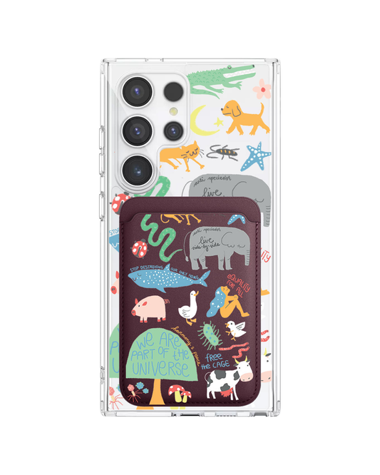 Android Magnetic Wallet Case - Equality