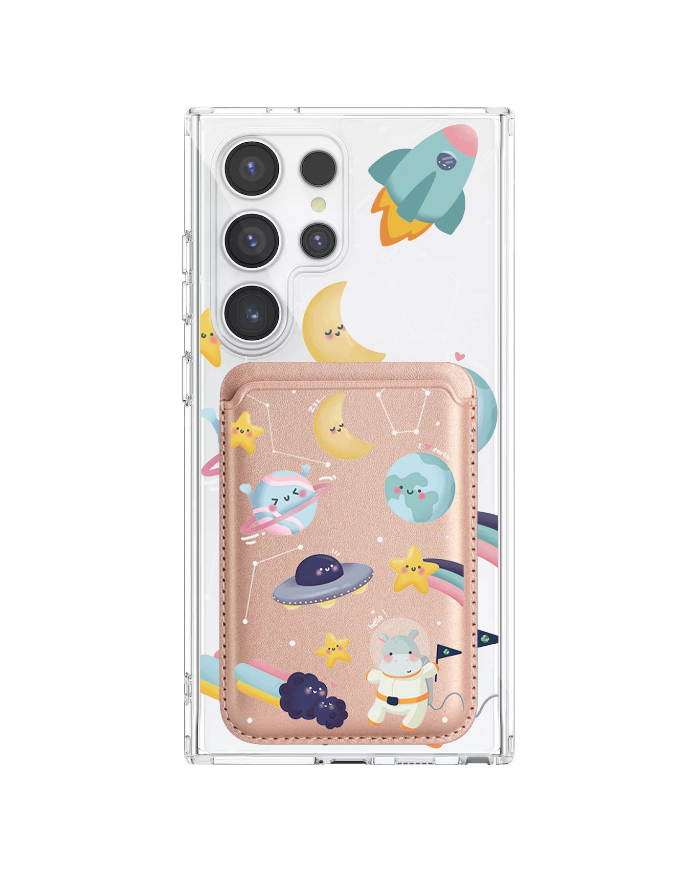 Android Magnetic Wallet Case - Galaxy