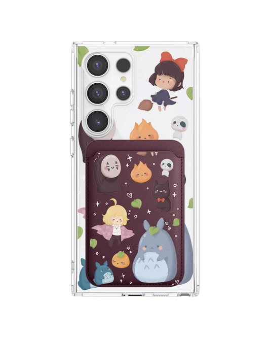 Android Magnetic Wallet Case - Ghibli