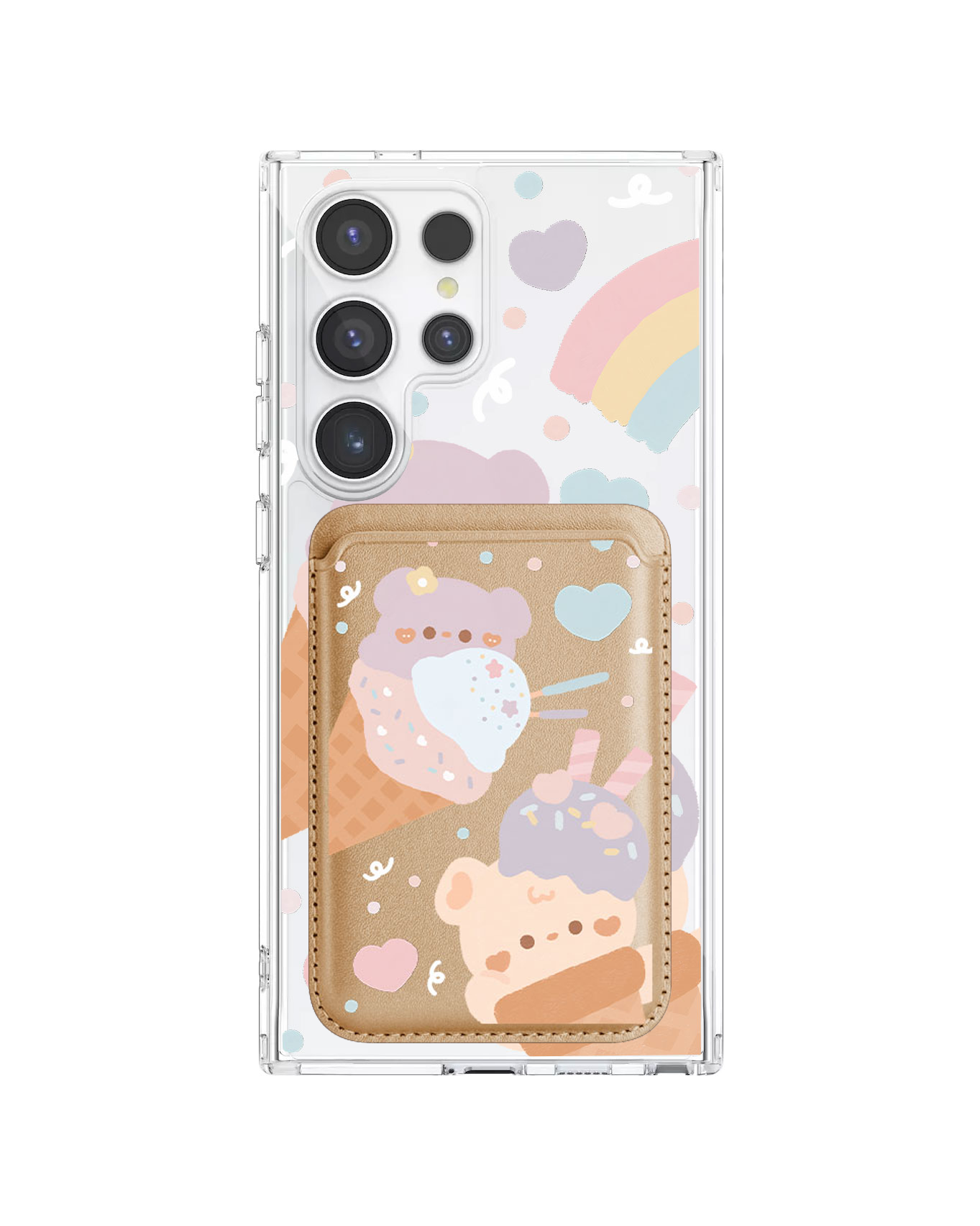 เคสแม่เหล็กสำหรับ Android - ไอศกรีมสำหรับเท็ดดี้