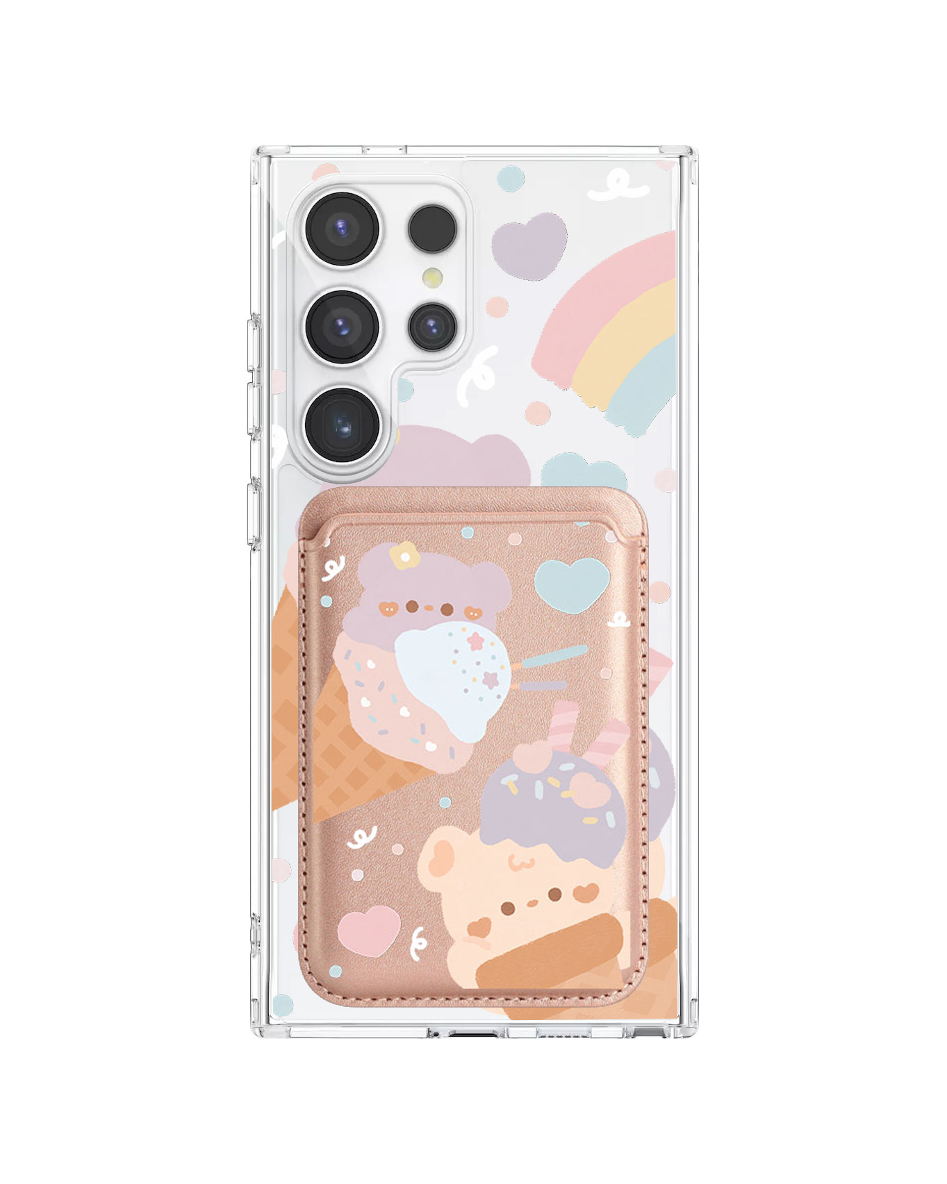 เคสแม่เหล็กสำหรับ Android - ไอศกรีมสำหรับเท็ดดี้
