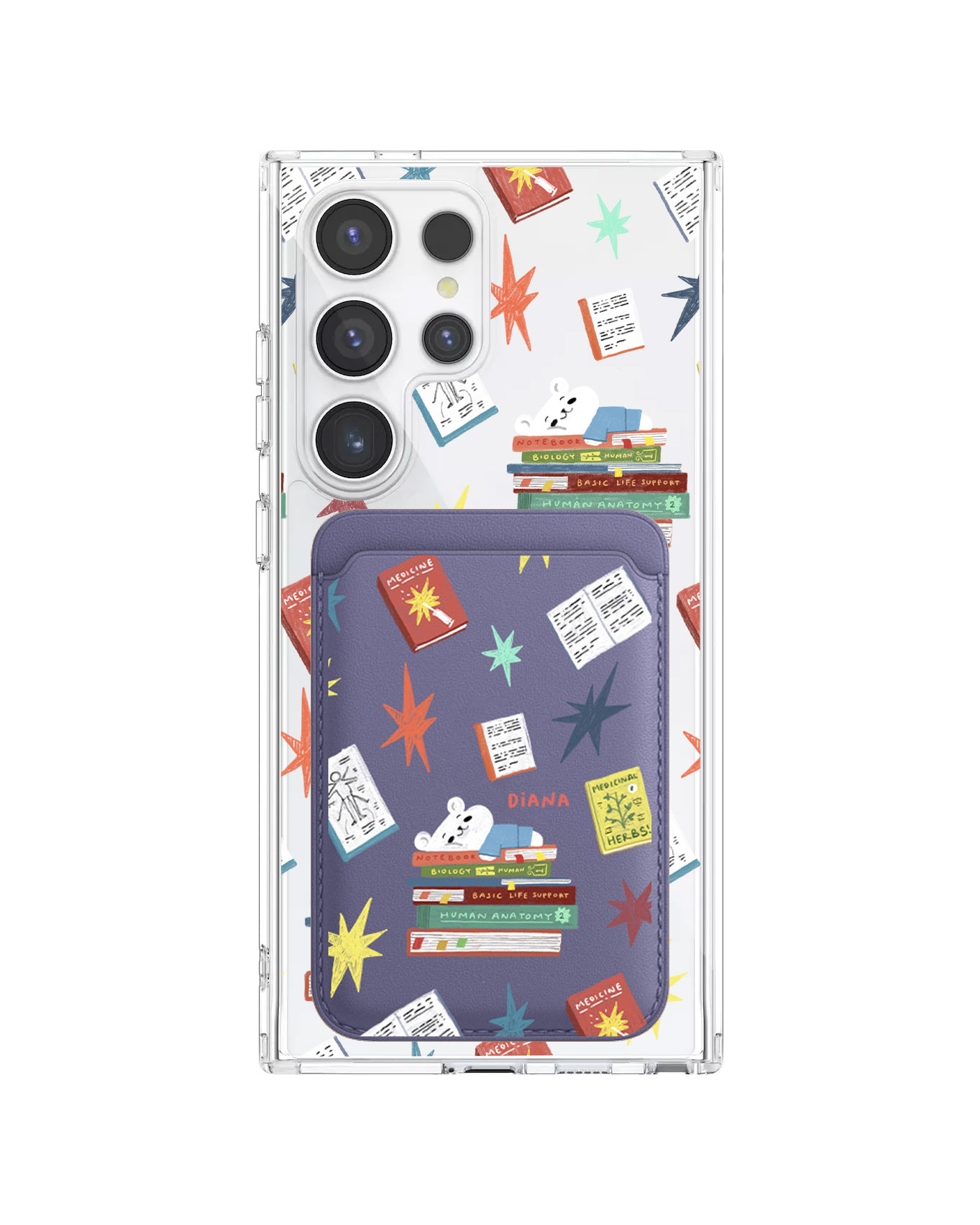 เคสกระเป๋าสตางค์แม่เหล็กสำหรับ Android - Let Me Sleep