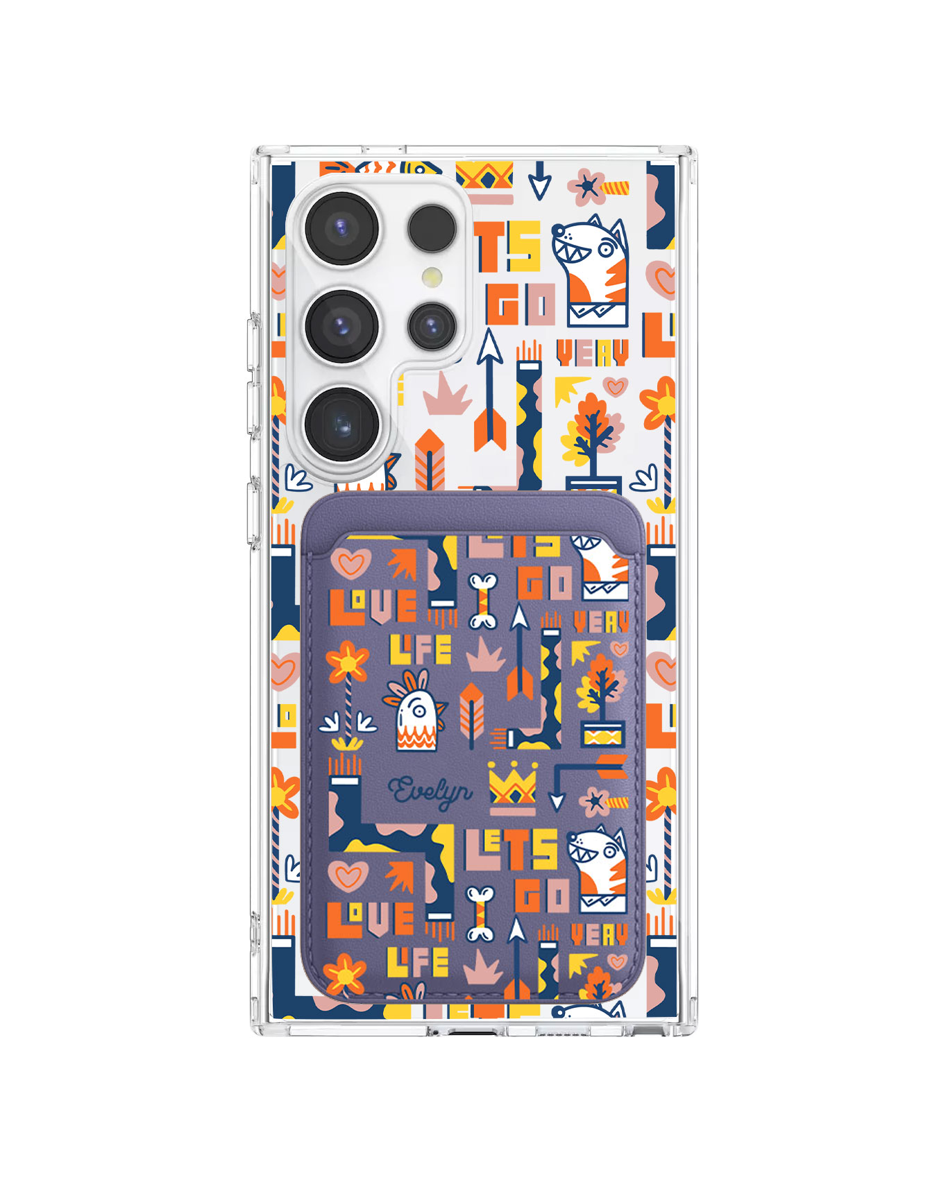 เคสกระเป๋าสตางค์แม่เหล็ก Android - Life in Colour