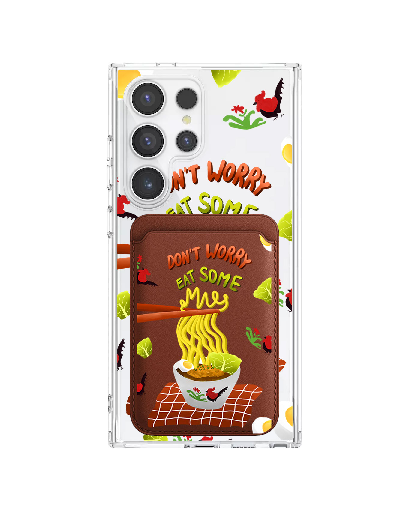 เคสแม่เหล็กสำหรับ Android - Go Eat Some Mie