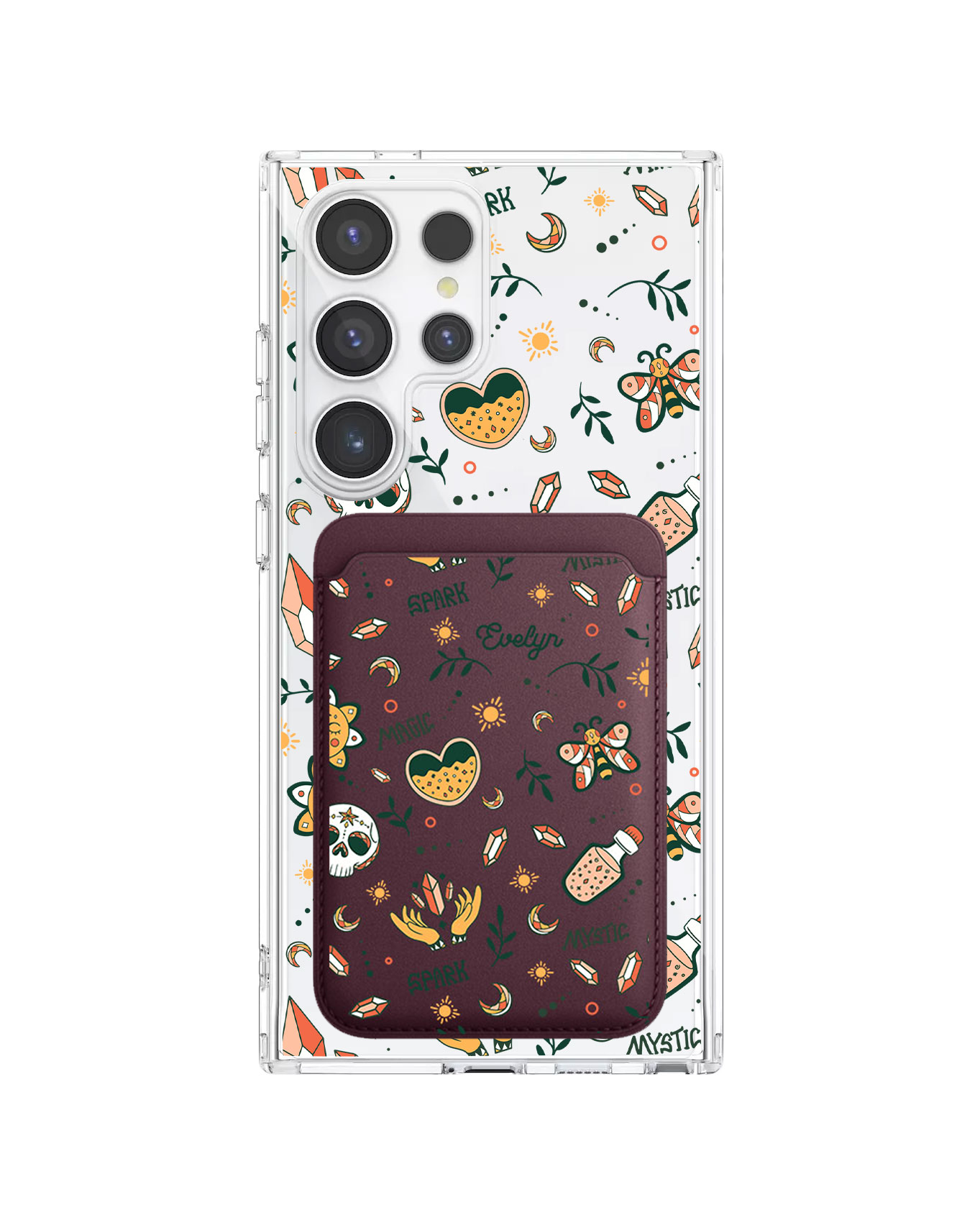 เคสกระเป๋าสตางค์แม่เหล็กสำหรับ Android - Mystic