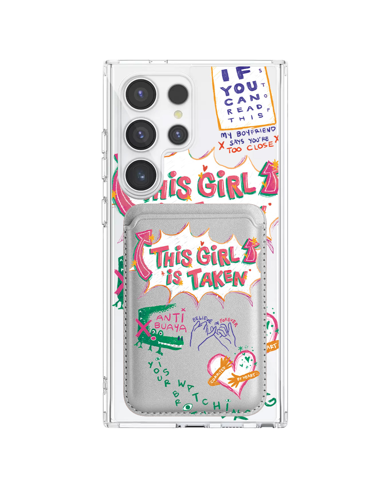 Android Magnetic Wallet Case - Pelakor Proof (For Her)