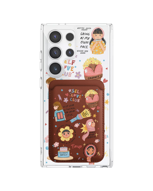 Android Magnetic Wallet Case - Self Love Club