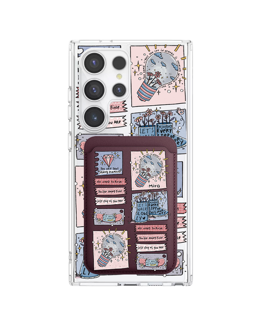 Android Magnetic Wallet Case - Shine