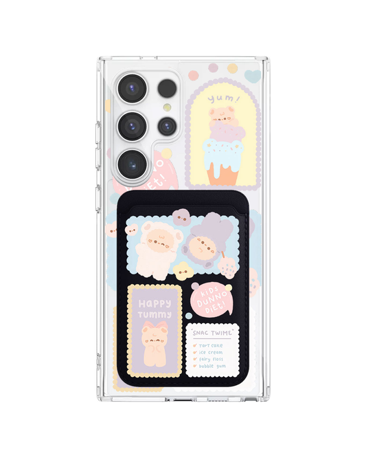 Android Magnetic Wallet Case - Sweets Heaven