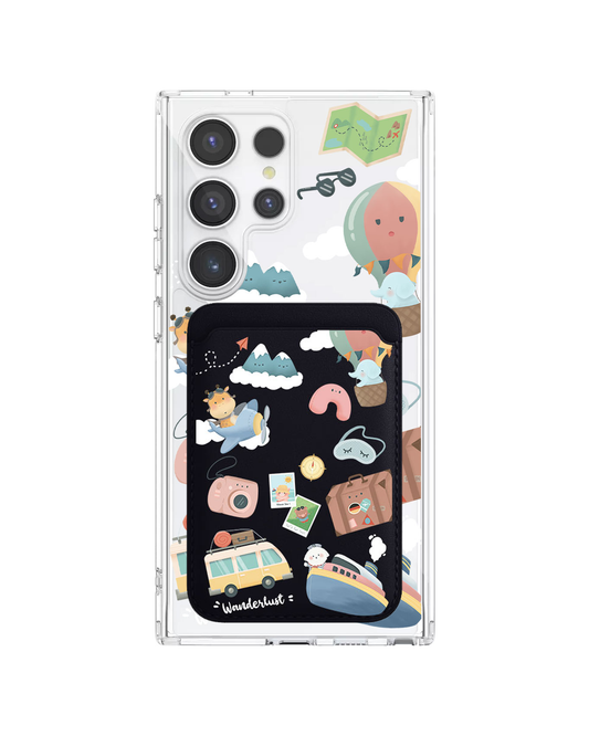 Android Magnetic Wallet Case - Travel