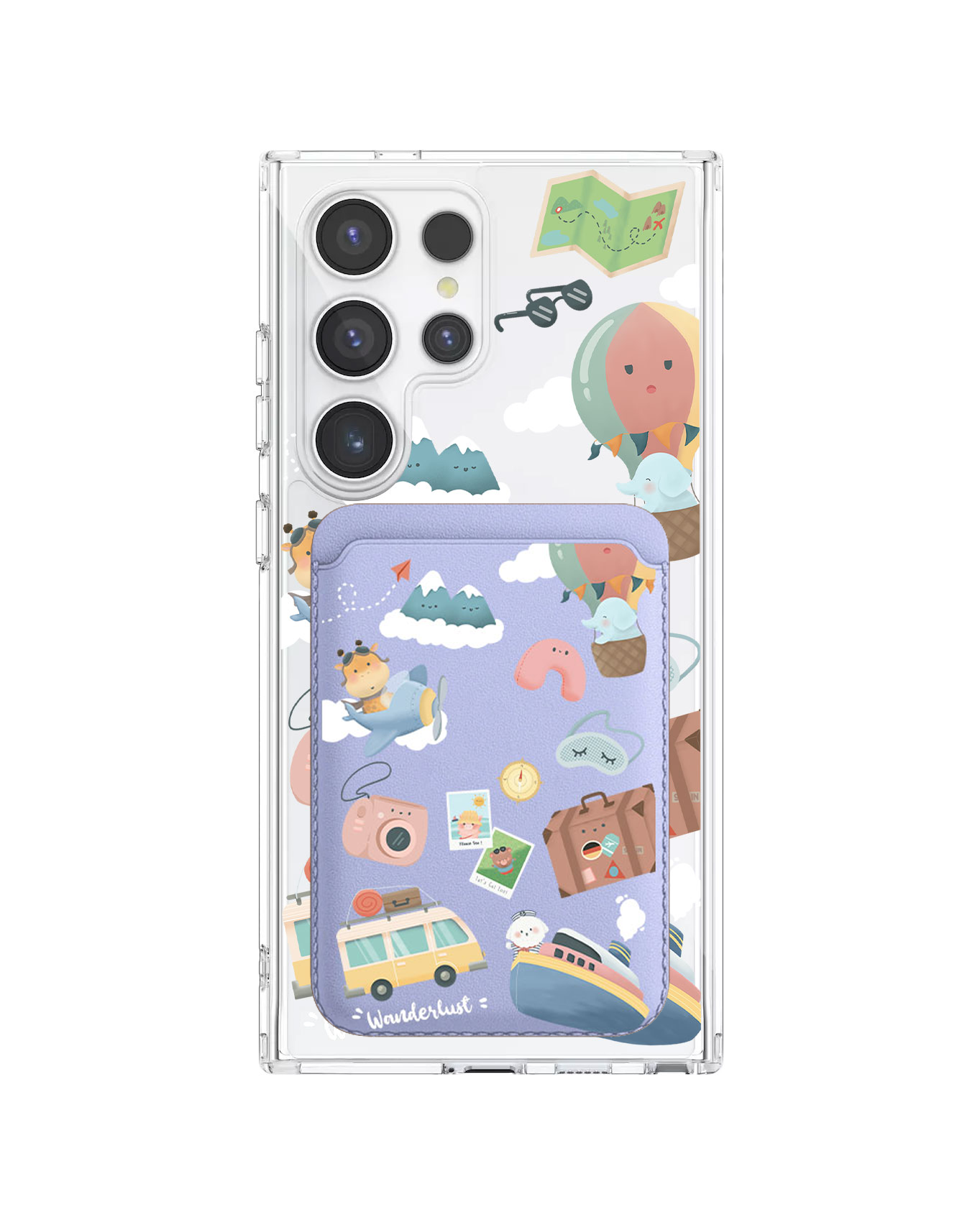เคสกระเป๋าสตางค์แม่เหล็ก Android - สำหรับการเดินทาง