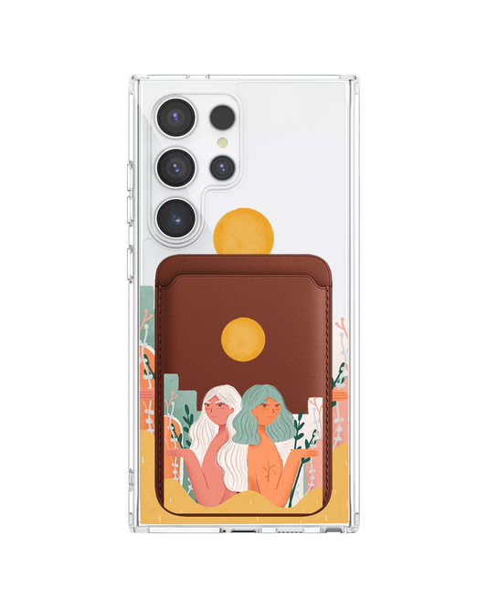 Android Magnetic Wallet Case - We're Beautiful